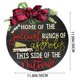 thumbnail image 4 of Letrero navideño para puerta delantera, corona divertida, letrero colgante con cuerda, decoración para colgar en la pared, 4 of 8