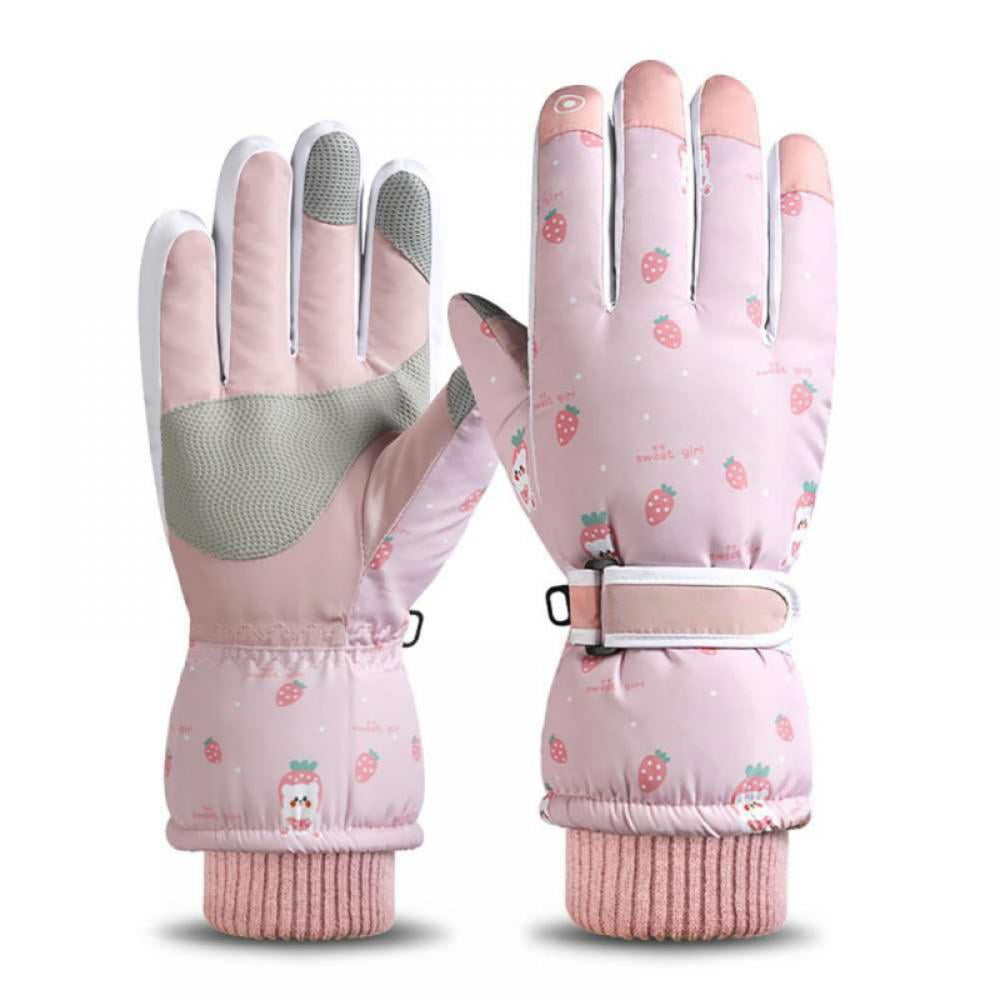30°C Men Women Touch Screen Waterproof Winter Warm Ski Gloves For Outdoor Sport 