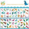 thumbnail image 1 of AURIGATE - 13 pegatinas de vinilo impermeables de dinosaurios para niños, niñas y profesores, ideal como recompensa, para botellas de agua, fundas para portátiles y teléfonos, decoración DIY,, 1 of 5