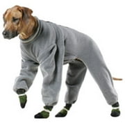 Angle View: Muttluks FJ16G 4-Legged Fleece Dog Jogger - Size 16, Grey