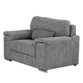 thumbnail image 2 of Sillón TRINITY Kaizen 1 Plaza Gris Oscuro para Sala, 2 of 8