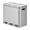 60L  20*3  37.60*63.00*58.90CM, variant on Dual Compartment Stainless Steel Trash Can for Kitchen/Home/Office - 40L Total (2x20L) - Soft-Close Lid, Removable Buckets, Step Pedal - Space-Saving Indoor Recycling Bin,  Onesize, Color: 40L 20*2