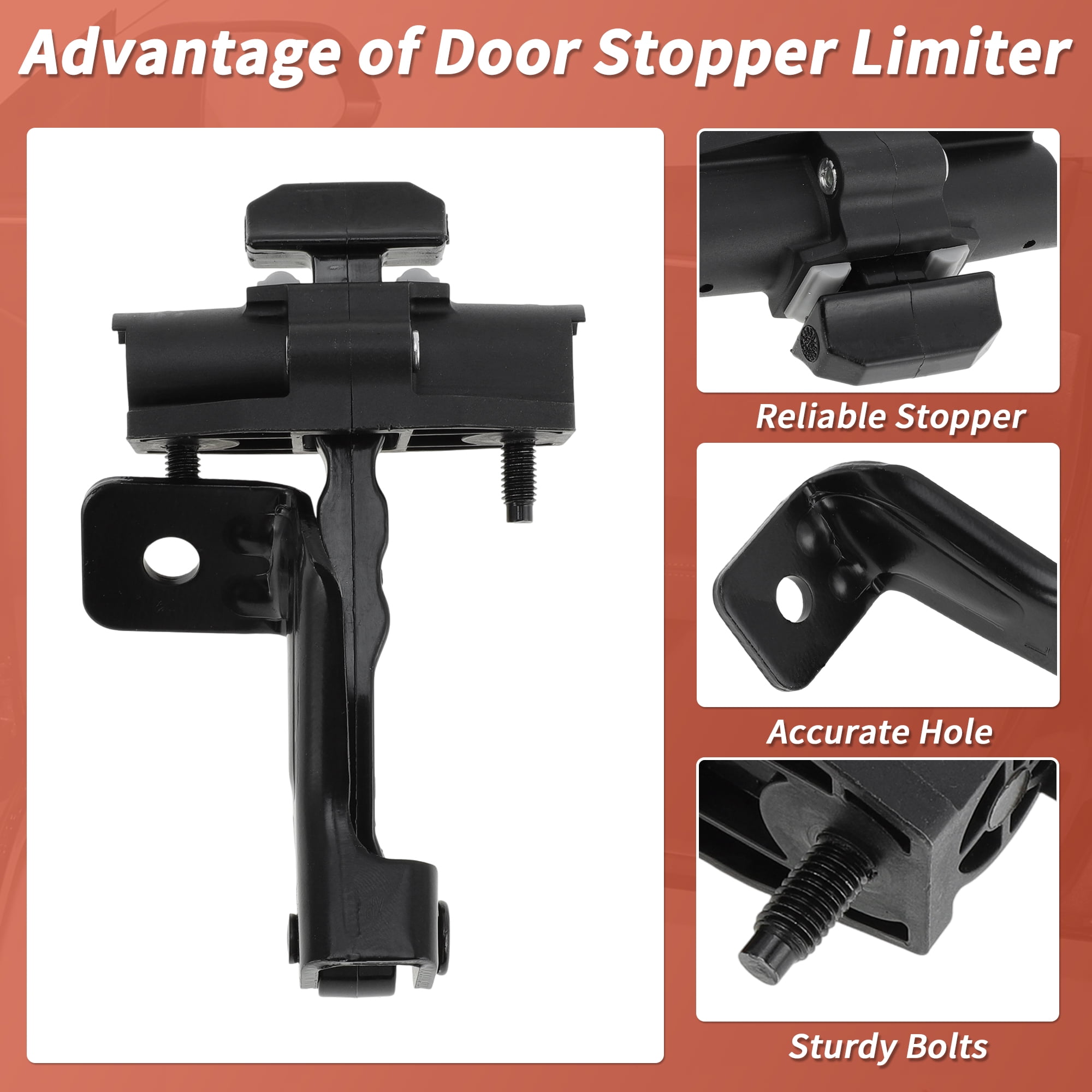 Unique Bargains Door Strap for Tesla Model 3 2017-2021 Door Stop Stay No.1089507-00-D