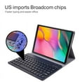 thumbnail image 2 of Case wireless Keyboard for Samsung Galaxy Tab S6 Lite 10.4 P610 P615 Cover With Russian Spanish English Korean Arabic Keyboard, 2 of 9