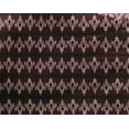 thumbnail image 4 of oneOone Georgette Viscose Maroon Fabric Ethnic Ikat Craft Projects Decor Fabric Printed By The Yard 42 Inch Wide, 4 of 4