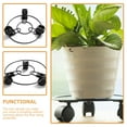 thumbnail image 4 of Shisuyan 2Pcs Metal Stand for Plants Weather-resistant Powder Coating 8.65X8.65X2.36in, 4 of 9