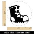 thumbnail image 2 of Sneaker Shoe High Top Laces Rubber Stamp for Scrapbooking Crafting Stamping - Mini 1/2 Inch, 2 of 7