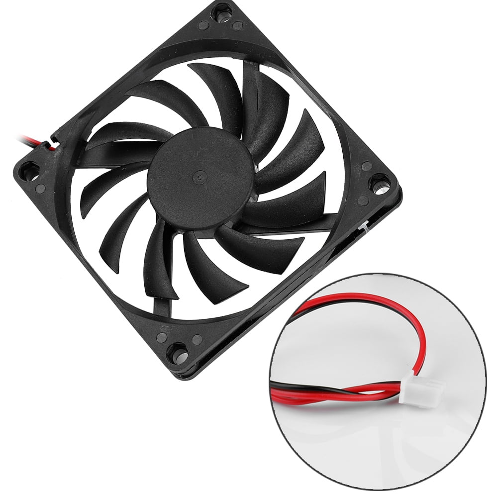 CPU Fan,2pcs 8cm 12V CPU Silent Coolerfor Computer CPU Cooler Built to Last
