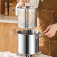 thumbnail image 6 of SHAPERME Thickened Stainless Steel Frying Pan Heightened Household Deep-Fried Skewers Fryer Cooker Pot Soup Multi-Purpose Noodle, 6 of 8