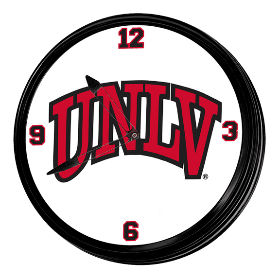 UNLV Rebels: Retro Lighted Wall Clock