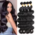 thumbnail image 1 of Hair Bundles Lockoe 12A, cabello humano, ondulado, 4 paquetes, 400 g, 1 of 8