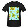 thumbnail image 4 of Bingfone Cartoon Avocado Men'S Loose Fit Short-Sleeve Pocket T-Shirt, 4 of 7