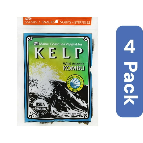 Maine Coast Organic Kelp & Kombu Bag 2 oz (Pack Of 4)