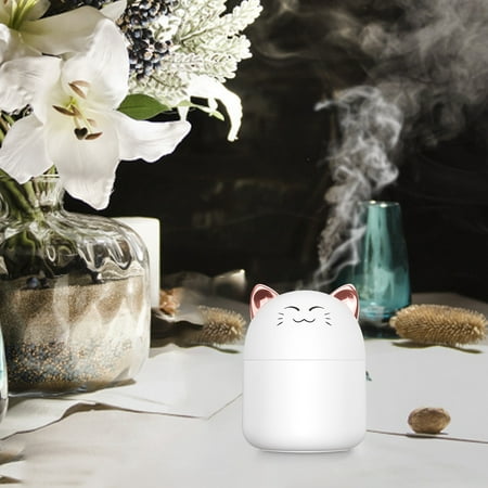

YULANBI bedroom on Clearance Aroma Diffuser LED Colorful Light Transforming Aroma Humidifier For Bedroom
