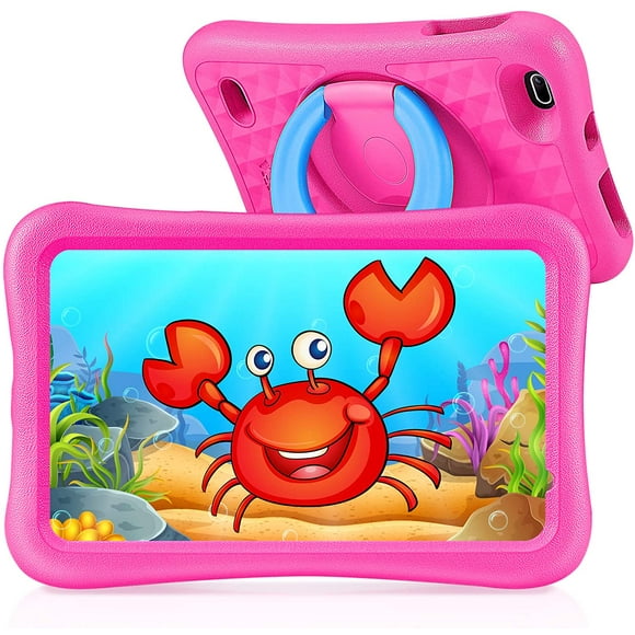 Vankyo S8 Kids Tablette, 8 Pouces, Android OS, Tablette WiFi, 32GB ROM, Kid-Proof Cas, Pink