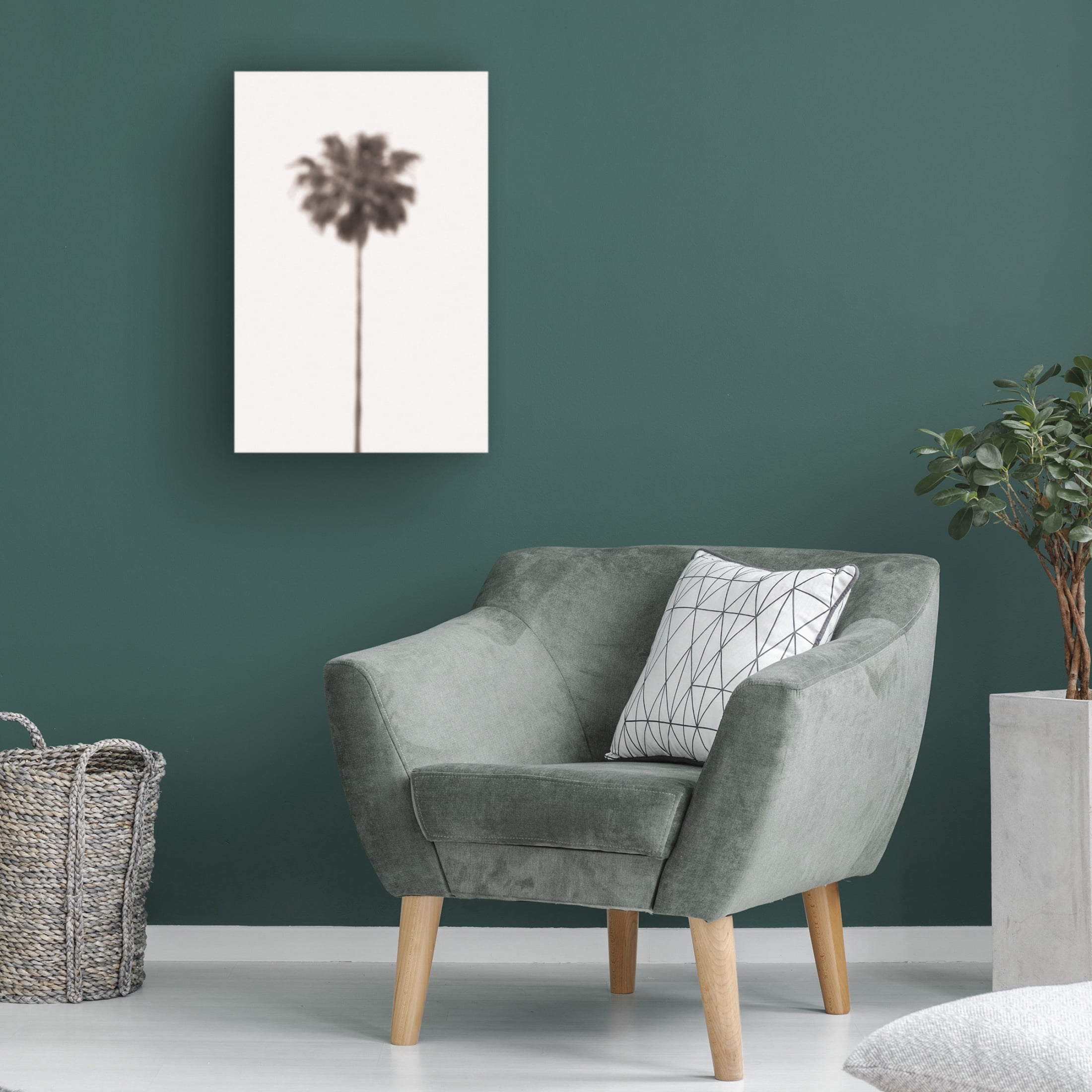 Trademark Fine Art Pictufy Studio III Palm Blury Canvas Wall Art
