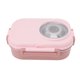 thumbnail image 5 of Contenedores Bento, Compartimento De Acero Inoxidable De Doble Capa En Forma De Cámara Extraíble 1450ml Caja Térmica Bento Reutilizable Para La Escuela, 5 of 7