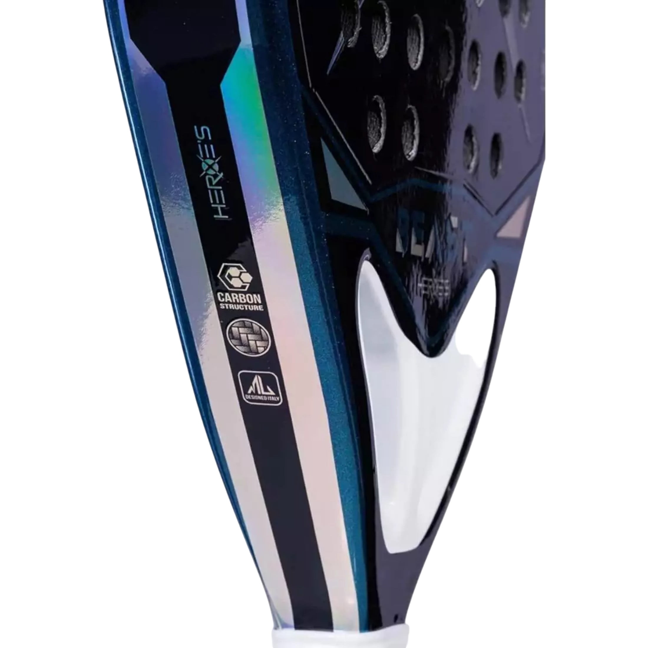 Heroe's Brand Sport BEAST 2025 Padel Racket – 100% Carbon Power & Teardrop Shape
