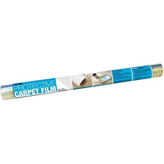 Trimaco Easy Mask 2'W x 100'L 2 Mil Carpet Protection Film Provides A Tight Bo