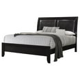 thumbnail image 3 of Black Upholstered Queen Panel Bed, 3 of 5