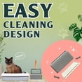 thumbnail image 4 of Cuchara para arena para gatos, espolvorea y barre, muy resistente, con madera de haya, 4 of 8