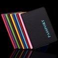 thumbnail image 2 of Flmtop Fashion Faux Leather Passport Credit Card Cover Holder Travel Protector, 2 of 10