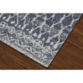 thumbnail image 4 of Addison Reston Boho Trellis Shag Blue Area Rug, 4 of 4