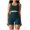 Navy, variant on Ashirexll Two Piece Sets for Women, Vacation Outfits for Women, Casual Sleeveless Round Neck Blouse and Pant Summer Outfit Set