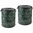thumbnail image 1 of Bote de basura plegable Wakeman, paquete de 2 unidades, 44 galones, verde, 1 of 7