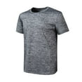 thumbnail image 5 of Tdoqot Mens Athletic T Shirts- Short Sleeve Casual Summer Quick-Dry Gym Workout Tops Dark Gray Size 3XL, 5 of 5