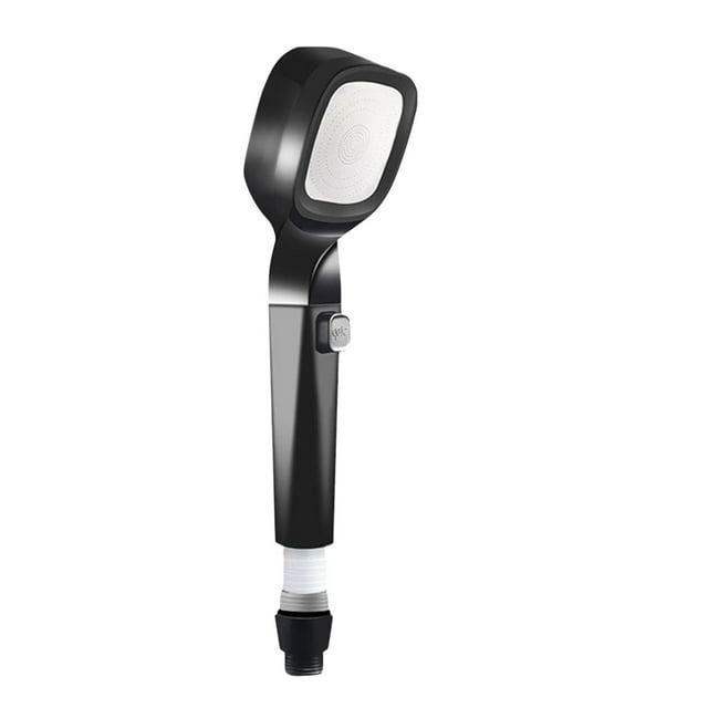 WHEANG Shower Head 4 Mode Handheld Pressurized Shower Head with Pause Built In Cartridge Water Saving Showerhead Built In Power Wash To Clean Tub Tile & One Size Multi-Color