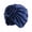 Navy, variant on Ljudmp Women's Front Forehead Flower Chemo Headscarf Satin Pre-Tied Muslim Headwrap Hijab Cancer Turban Hat for Hair Loss Hair Cover Headwear Black