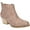 Toup, variant on Bella Vita Womens LOU Leather Pull On Ankle Boots