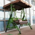 thumbnail image 1 of RUNROTOO Greenery Decor 12 Pcs Green Cloth Plastic 2 Meters Home Decoration Craft Projects, 1 of 6