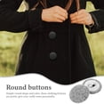 thumbnail image 3 of FESTFENDS 10 Pcs Boutons de Couture Ronds Réutilisables pour Pulls Manteaux Fournitures et Artisanat Diy, 3 of 8