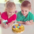 thumbnail image 5 of Cake Shaped Whack A Mouse Game Toy, Plastic Early Educational Hammering Toy, Hand-Eye Coordination Training Parent-Interactive Toy for Toddlers Boys Girls 1 to 3 Years Old, 5 of 6