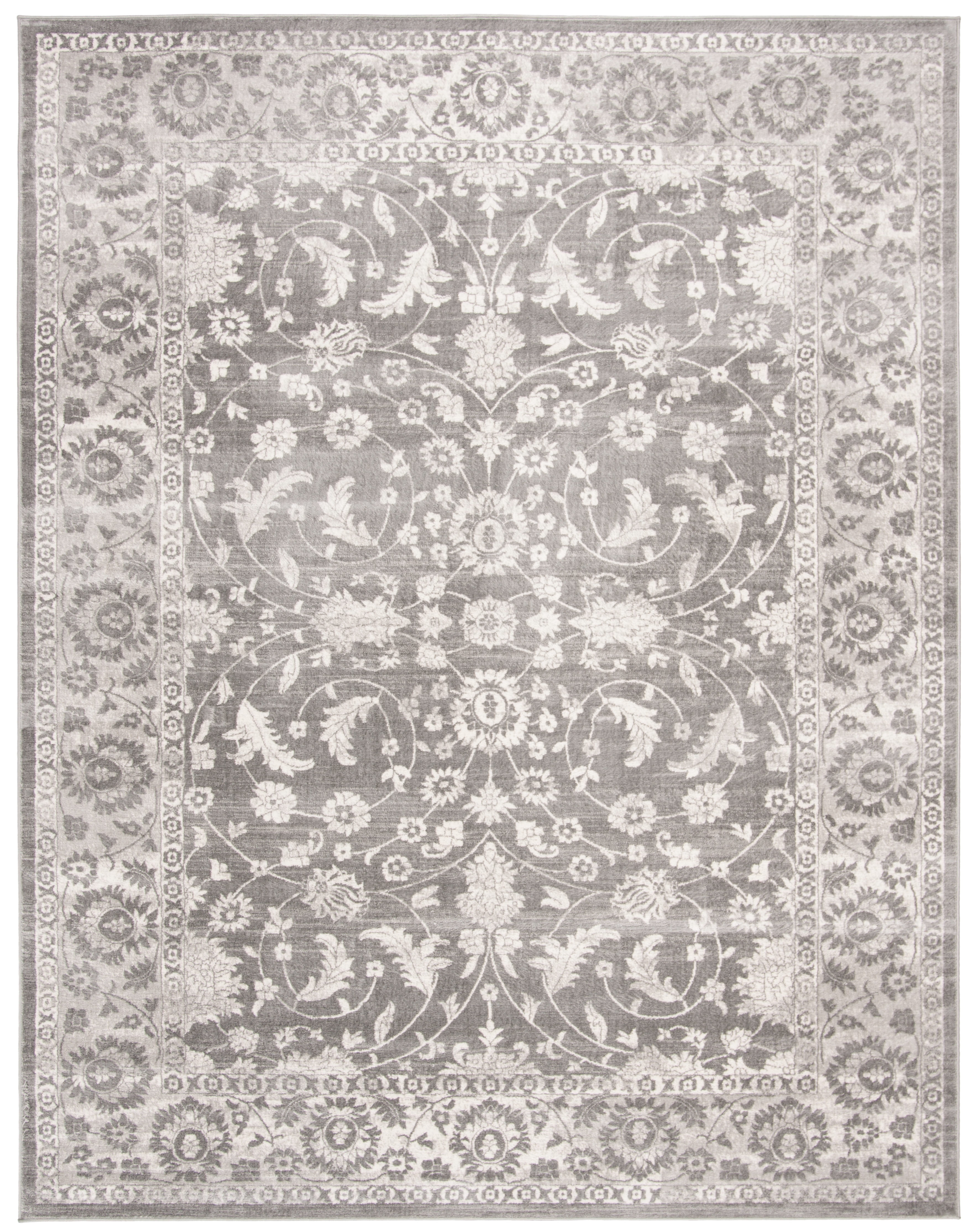 SAFAVIEH Brentwood Darwin Oriental Area Rug, Cream/Gray, 9' x 12'