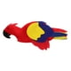 thumbnail image 1 of FELTECHELECTR Sombrero de loro para fiestas de disfraces, suministros para fiestas, sombrero de loro de dibujos animados, 1 of 7