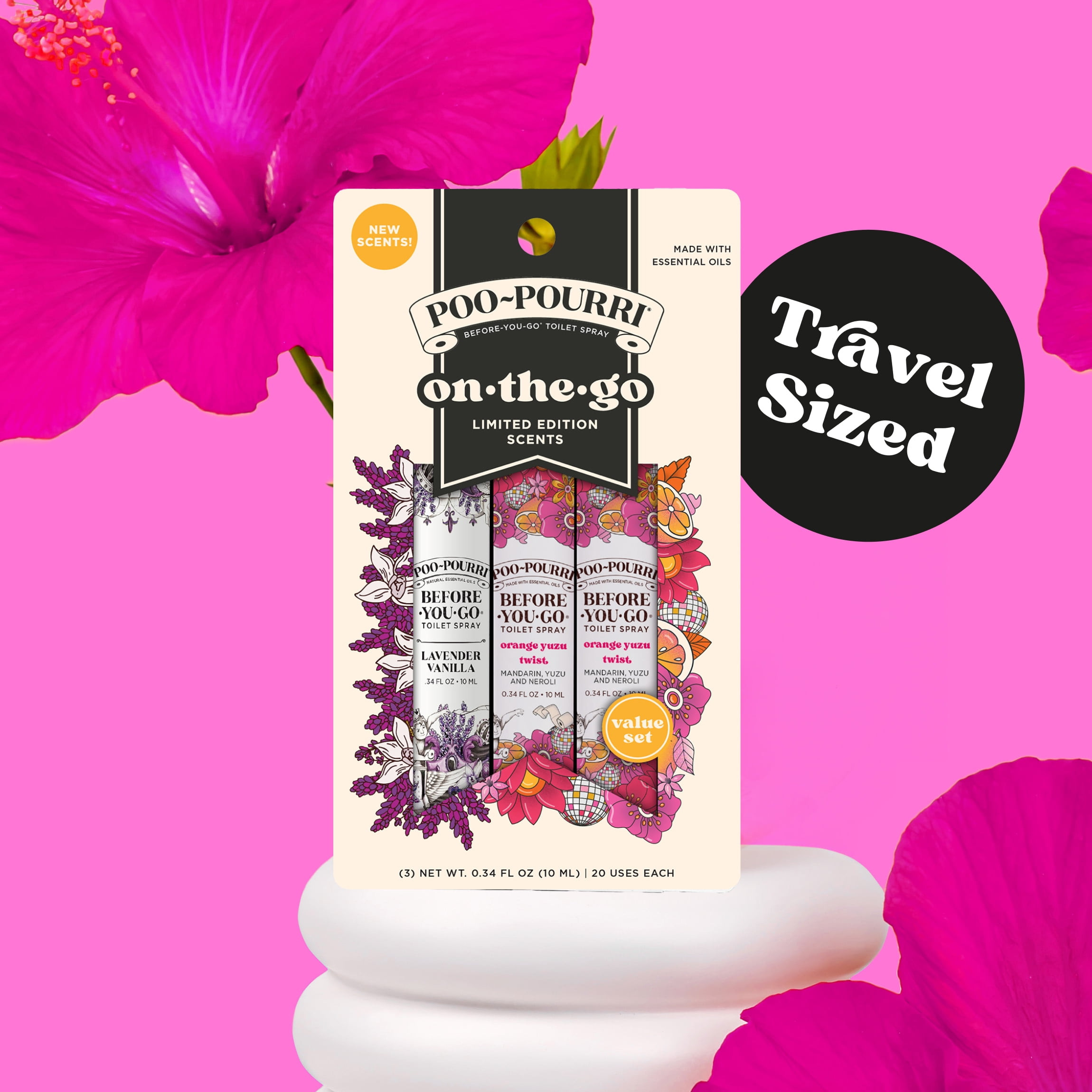 Poo-Pourri Toilet Spray On-The Go Set