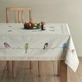 thumbnail image 2 of Maison d' Hermine Birdies on Wire Tablecloth, 2 of 5
