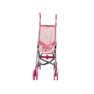 Dream Collection 14 inch Twin Doll Toy Stroller - Two Baby Dolls Included