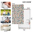 thumbnail image 6 of Yayeee 100% Cotton Hand Towels for Bathroom 16" x 28" Soft Absorbent Kitchen Towel, Gray Acorns Pattern, 6 of 7