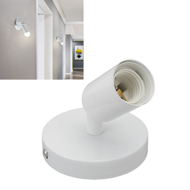 Base De Lámpara E26, Soporte De Pared E27, Pared Simple Moderna Para Dormitorio