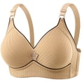 thumbnail image 1 of Full Coverage Wireless T Shirt Bra Delivering All Day Comfort And Support For Everyday Wear With Seamless Design And Smooth Back Smoothing, 1 of 2