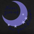 thumbnail image 3 of CafePress - NEVER GIVE UP ON DREAMS T Shirt - Womens Tri-blend T-Shirt, 3 of 4