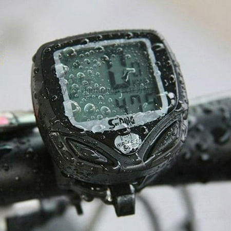 Wireless Waterproof Bike Bicycle LCD Screen Odometer Speedometer (Best Bicycle Speedometer For Motorcycle)