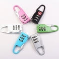 thumbnail image 3 of Graflsoa Cadenas en Alliage de Zinc à 3 Cadrans Réinitialisables pour Sacs et Valises, Plusieurs Options de Couleur, Conception Compacte et Durable, 3 of 6
