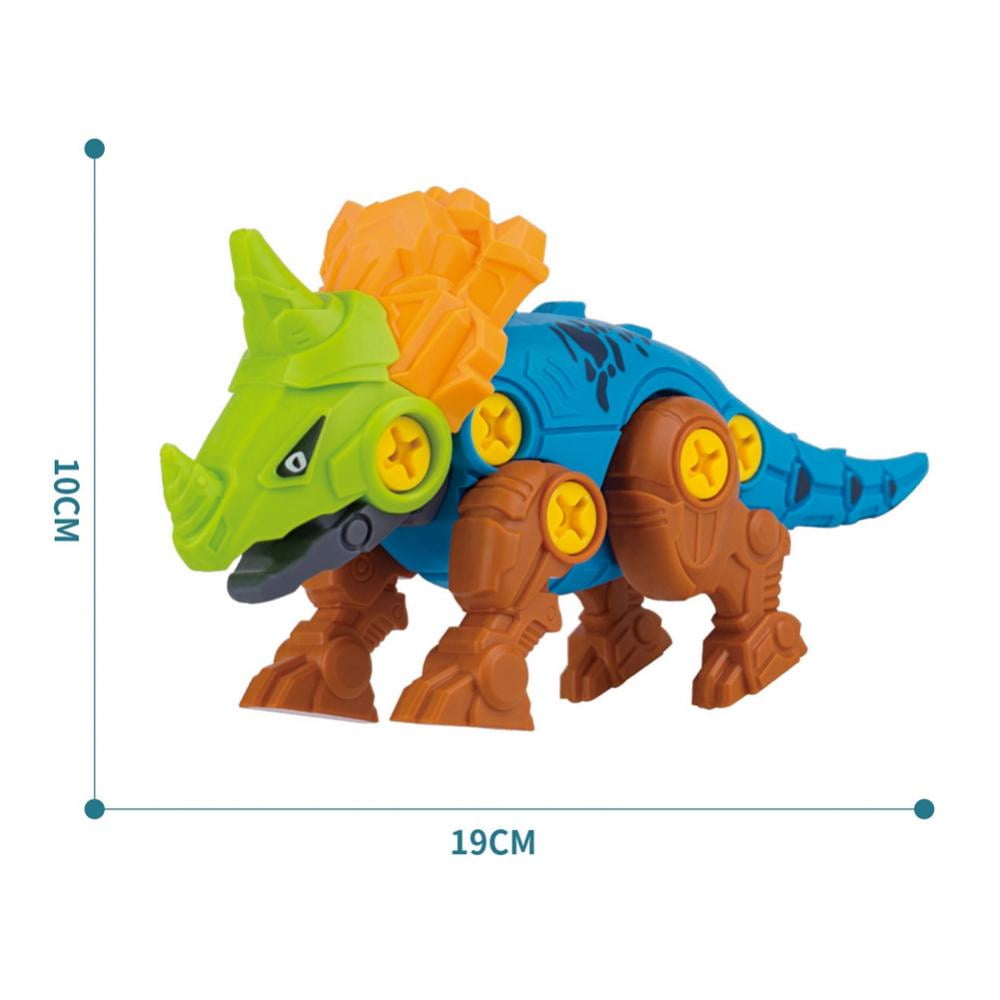 Dinosaur Toys Inovador colorido Dino Playset - Durável educacional realista  Dinosaur Playset - Brinquedos para meninos e meninas de 3 anos - Tapete de  jogo com estojo de armazenamento