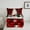 Black Red Green, variant on Manfei Christmas Santa Claus Bedding Comforter Set 2pcs for Kids Children,Xmas Golden Snowflakes Twin Comforter Sets Microfiber,Geometric Stripes Breathable Bedding Set,Lightweight Room Decor