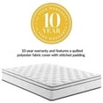 thumbnail image 5 of Allora 14" Twin Quilted Innerspring Mattress in White, 5 of 8